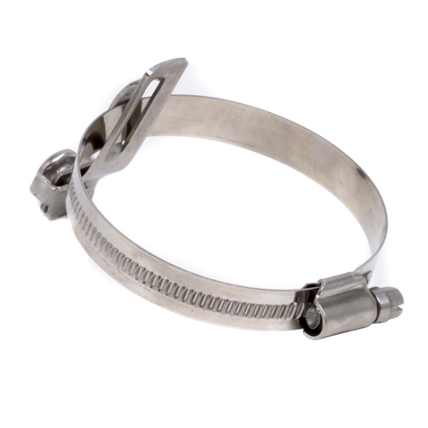 Купить Хомут для заземления металлорукава и жестких труб 50-70 мм, нержавеющая сталь