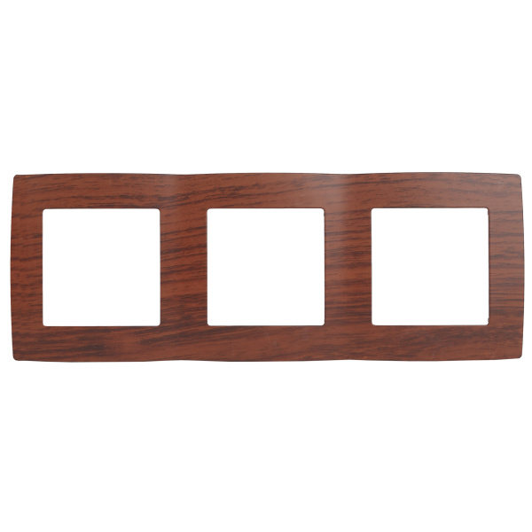 ЭРА 12-5003-08 Вишня Рамка на 3 поста, 12