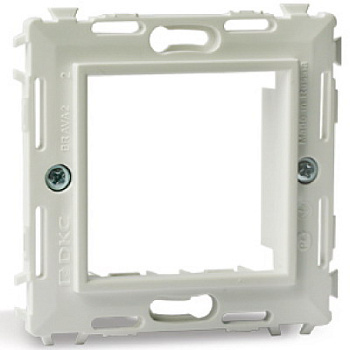 DKC Каркас на 2 модуля (одноместный), черный