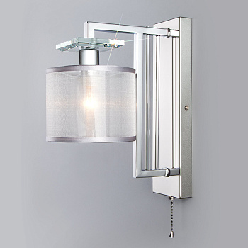 Eurosvet Бра с абажуром 60108/1 хром a046345