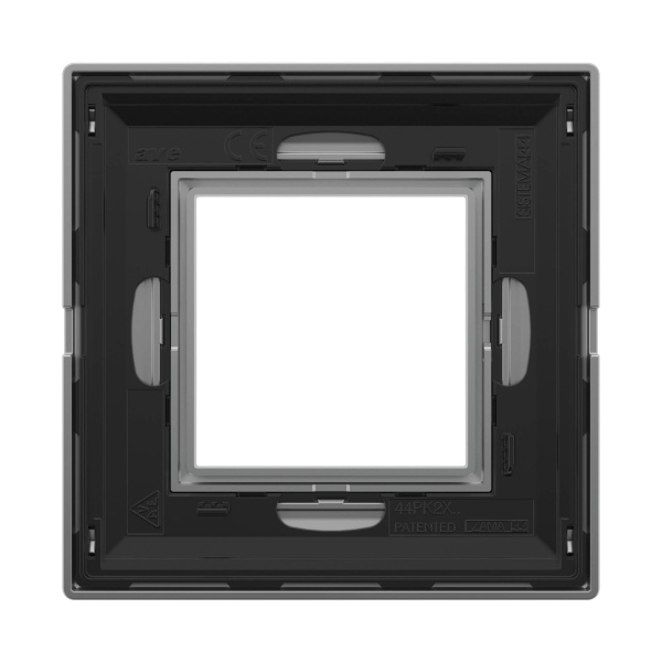 Купить DKC Рамка из металла, "Avanti", светло-серебристая, 1 пост (2 мод.)