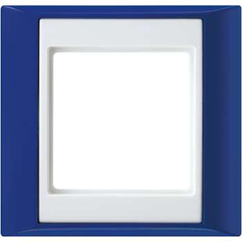 JUNG А Plus Синий/Белая Рамка 1-ая AP581BLWW