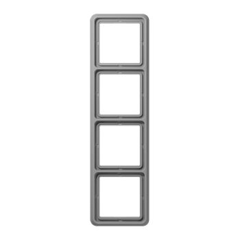 JUNG CD Серая Рамка 4-ая ударопрочная CD584WUGR