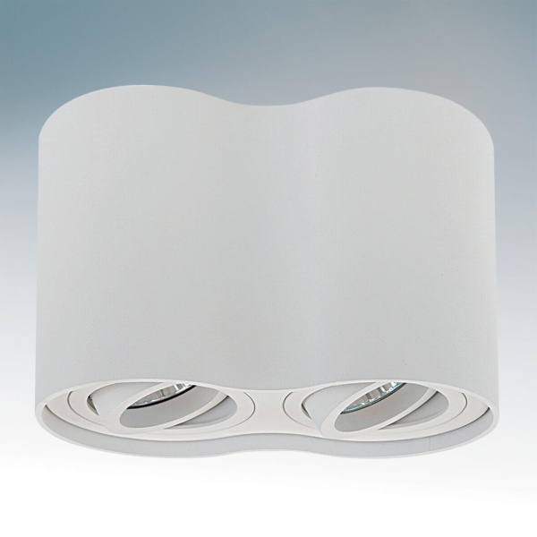 Купить Lightstar Светильник точечный накладной декоративный под заменяемые галогенные или LED лампы Binoco Lightstar 052026