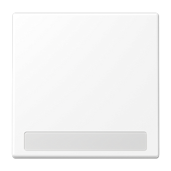 JUNG LS 990 Белый матовый Клавиша 1-ая с полем для надписи LS990NAWWM