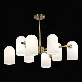 Evoluce SLE1047-302-08 Люстра потолочная Бронза/Молочно-белый E14 8*40W