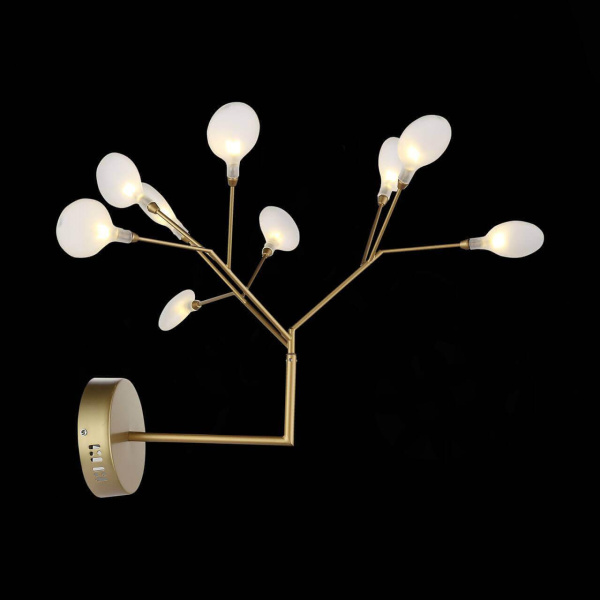 Купить ST LUCE SL411.221.09 Бра  Золото/Белый G4 9*1,5W