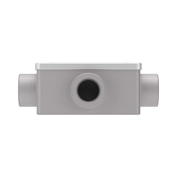 DKC Коробка ответвительная алюминиевая, 3 ввода, М20х1,5 ,IP55, 118х67х42мм