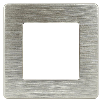 ЭРА Рамка для розеток и выключателей Серия 12 12-5101-04 на 1 пост, Сатин, шампань