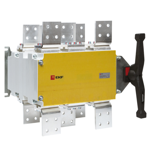 EKF Рубильник-переключатель 2500A 3P c рукояткой управления для прямой установки PowerSwitch