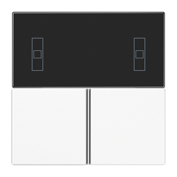 JUNG KNX Белый Набор накладок для комнатного регулятора LS4093TSAWW