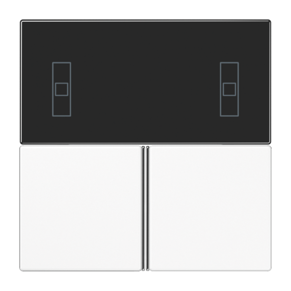 JUNG KNX Белый Набор накладок для комнатного регулятора LS4093TSAWW