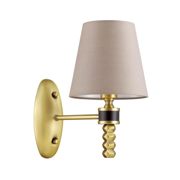 Купить Lumion 4429/1W LN20 220 античная латунь, бежевый Бра E14 1*40W 220V MONTANA