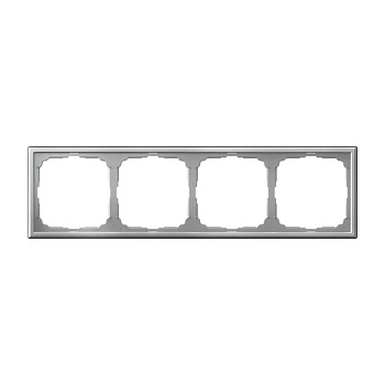 Systeme Electric ArtGallery Алюминий Рамка 4-ая, универсальная
