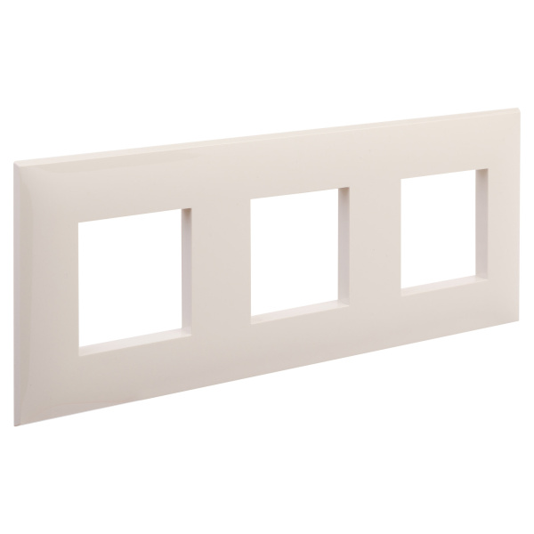 Купить DKC Рамка "Avanti", "Ванильная дымка", 3 поста (6 мод.)