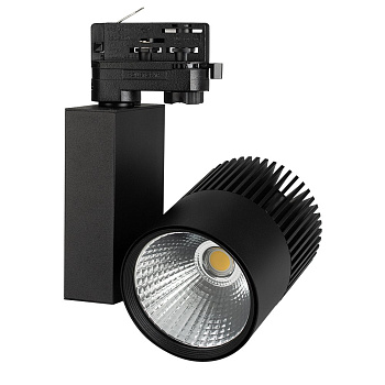 Arlight Светильник LGD-ARES-4TR-R100-40W Warm3000 (BK, 24 deg) (IP20 Металл, 3 года) 026375