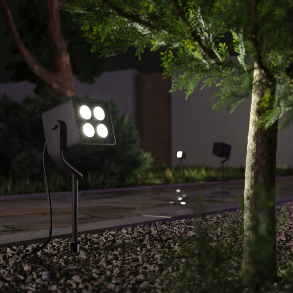 Купить Elektrostandard 35142/S / Светильник садово-парковый со светодиодами VISOR черный a057634
