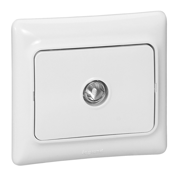 Купить Legrand Kaptika Белый Розетка ТВ 782115