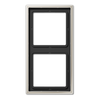 JUNG LS 990 Edelstahl Рамка 2-ая ES2982