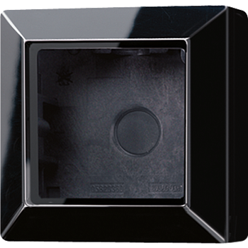 JUNG Коробка для накладного монтажа 1-кратная; чёрная AS581ASW