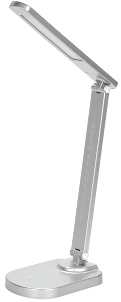 IEK Светильник LED настол. 2028 5Вт USB серебро