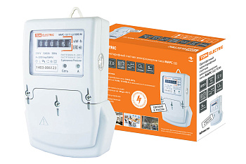 TDM Счетчик МАРС-1,0-11-Ш-10(100)-М (1ф, 1тар, монт.панель, мех.ОУ) SQ1105-0019