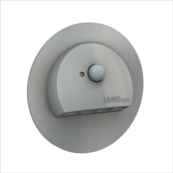 Zamel Светильник RUBI Алюминий/Тепл.бел. в монт.коробку, 14V DC с датчиком движения 09-212-12