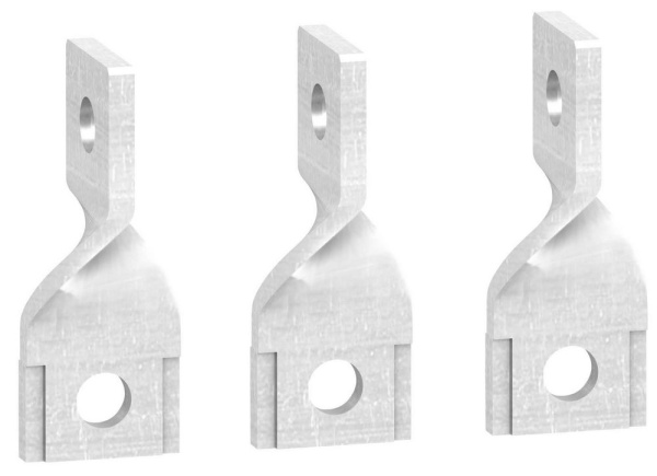 Купить SE Compact NSX 3 Контактные пластины на ребро (NSX100/250) LV429308