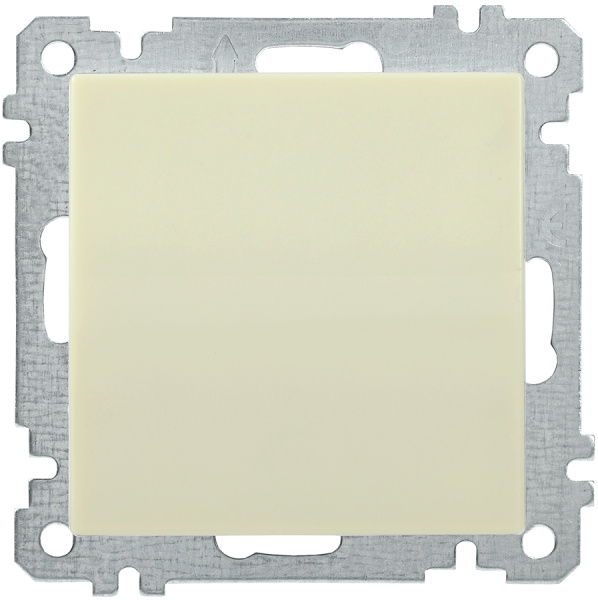 IEK ВС10-1-0-Б Выключатель  одноклавишный  10А BOLERO кремовый EVB10-K33-10