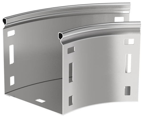 IEK ESCA Поворот плавный 45град тип Г01 ESCA 80х80мм