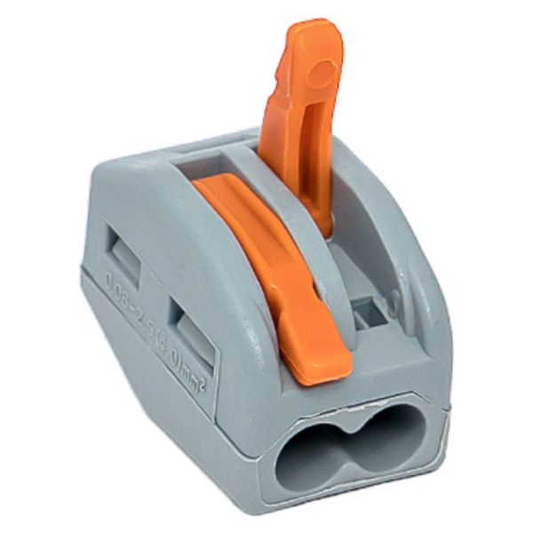 Купить EKF Клемма СМК 222-412 с рычагом 2 отверстия блистер PROxima