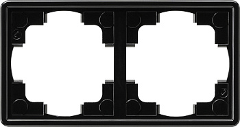 Gira S-Color Черный Рамка 2-ая 021247