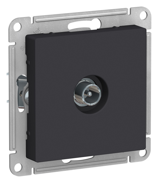 Купить Systeme Electric AtlasDesign Карбон Розетка TV проходная 4DB, механизм