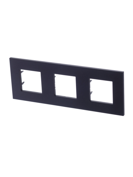 ABB NIE Zenit Антрацит Рамка 3-я 2+2+2 мод 2CLA227300N1801