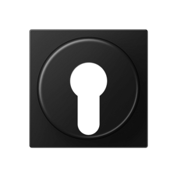 JUNG A Flow/A 550 Черный матовый Накладка на выключатель замочного механизма A528PLSWM