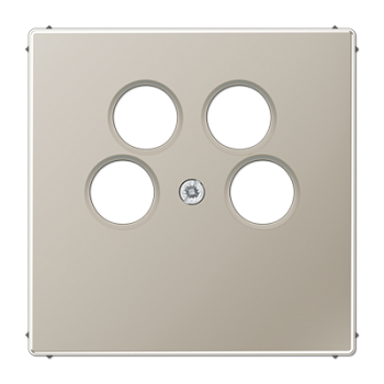JUNG Крышка для SAT-TV-розетки благородная сталь ES2990-4SAT2