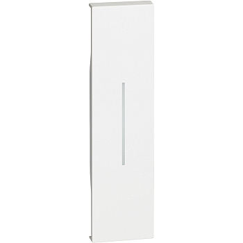 BT Living now Белый Лицевая панель для выключателей и переключателей 1 мод KW01