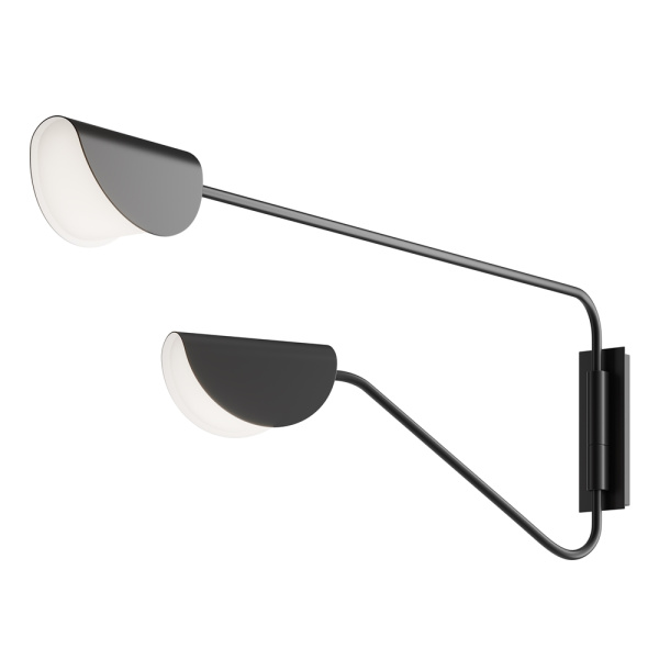 Maytoni Modern Черный Настенный светильник (бра) MOD126WL-02B