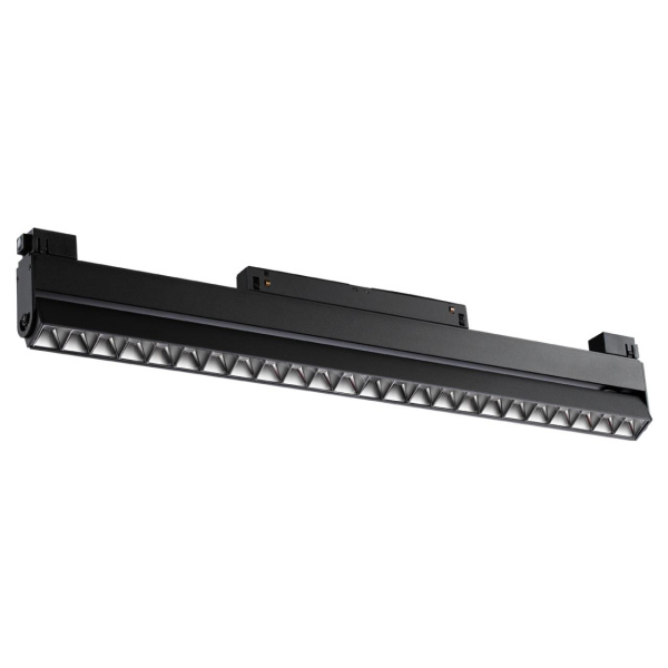 Novotech 358545 SHINO NT21 000 черный Трековый светильник для низковольного шинопровода IP20 LED 4000K 24W 48V FLUM Novotech 358545 SHINO NT21 000 черный Трековый светильник для низковольного шинопровода IP20 LED 4000K 24W 48V FLUM