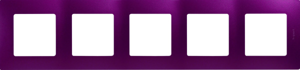 Legrand Etika Сливовая Рамка 5-ая 672565