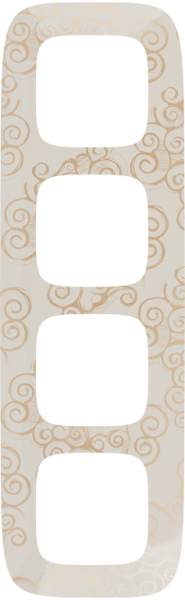 Купить Legrand Valena ALLURE Нарцисс золото Рамка 4-ая 754354