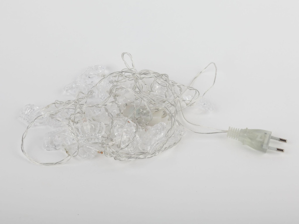 Купить ЭРА ENIN-3K Гирлянда LED Нить Короны 3 м мультиколор, 220V, IP20