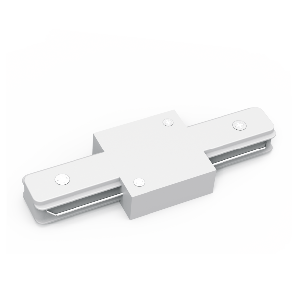 Купить Gauss Коннектор для трековых шинопроводов прямой (I) белый TR106