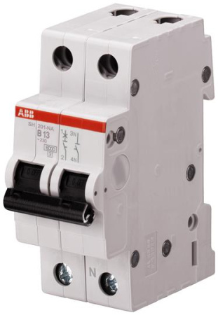 ABB Выключатель автоматический 1P+N SH201 B50NA 2CDS211103R0505