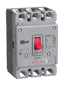 Силовой авт. выкл. с электрон. расц. 3P 125А 70кА ВА-353E