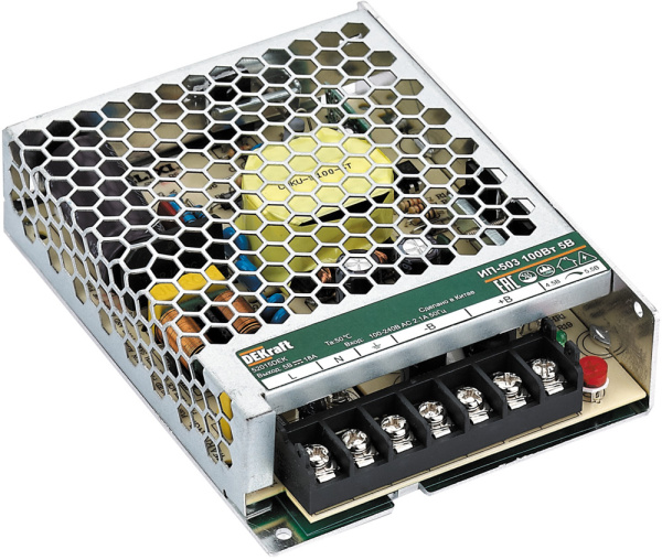 Dekraft Импульсный источник питания 150Вт 12В 12,5А ИП-503