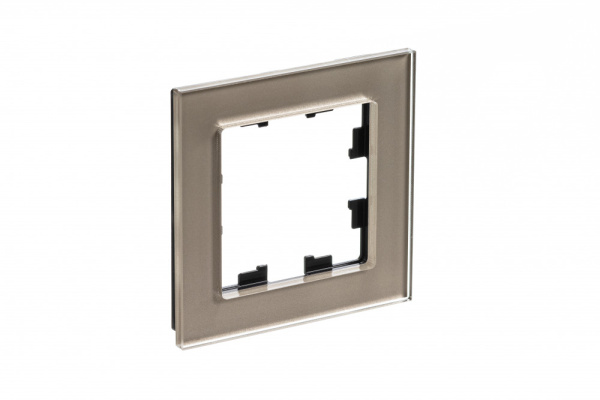 Купить Systeme Electric AtlasDesign Nature Стекло шампань Рамка 1-ая