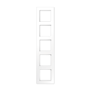 JUNG Рамка 5-кратная, белый AC585BFWW