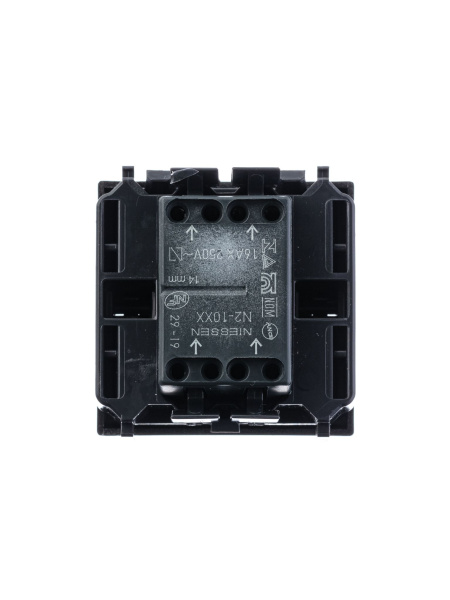 Купить ABB NIE Zenit Серебро Переключатель 1-клавишный перекрестный 2 мод 2CLA221000N1301