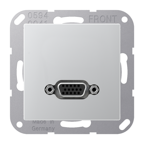 JUNG VGA (D-SUB), алюминий MAA1102AL